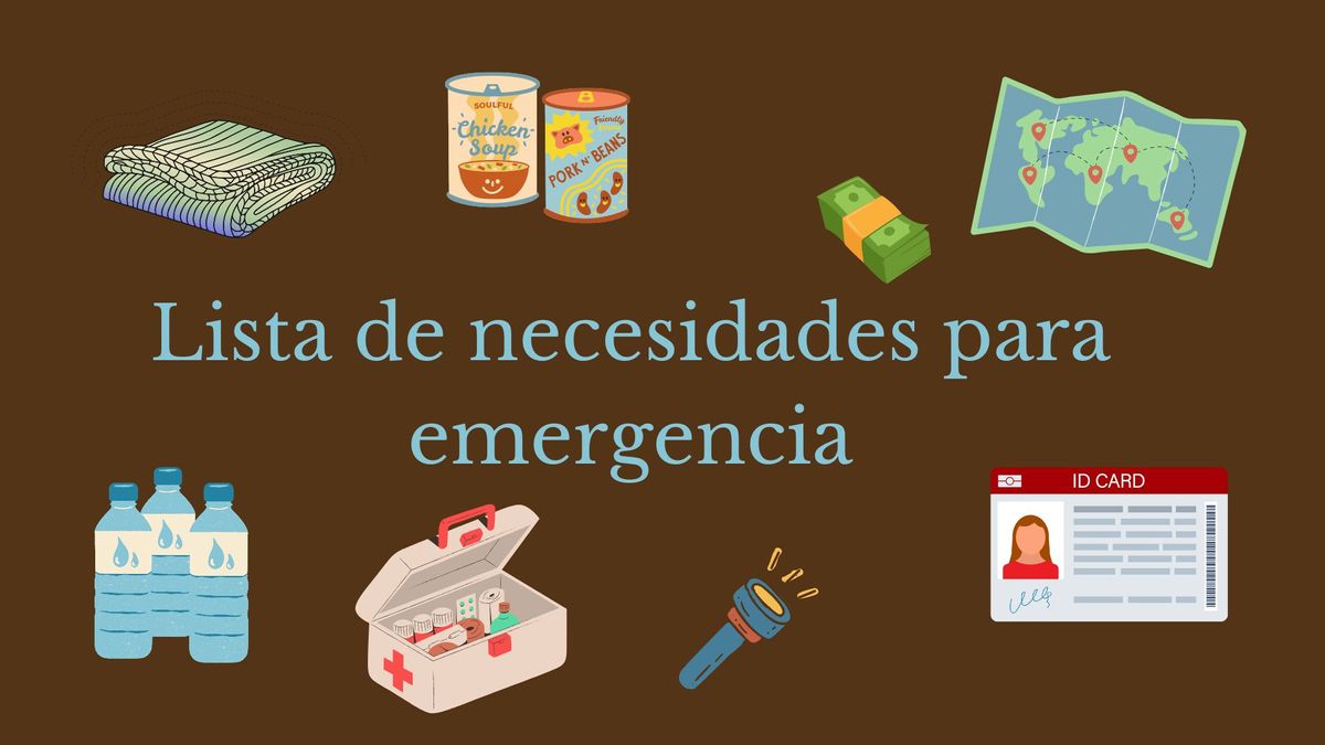 Prepararse para las emergencias