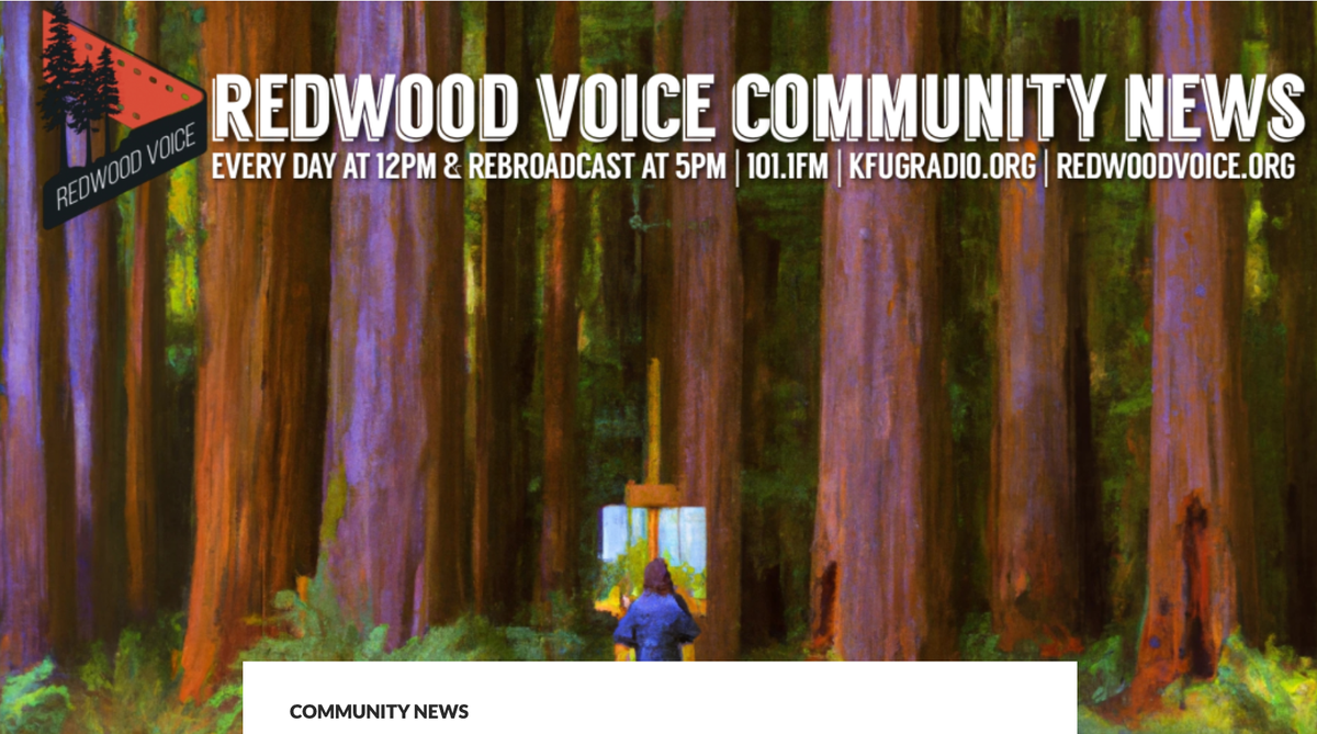 SEEKING THE NEXT ARTIST-IN-RESIDENCE – REDWOOD VOICE COMMUNITY NEWS