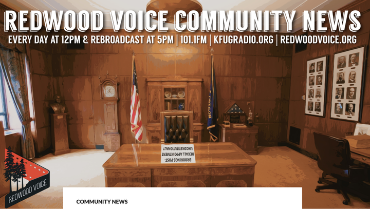 ALL THE WAY TO THE GOVERNOR’S DESK – REDWOOD VOICE COMMUNITY NEWS